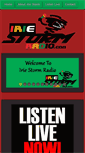 Mobile Screenshot of iriestormradio.com